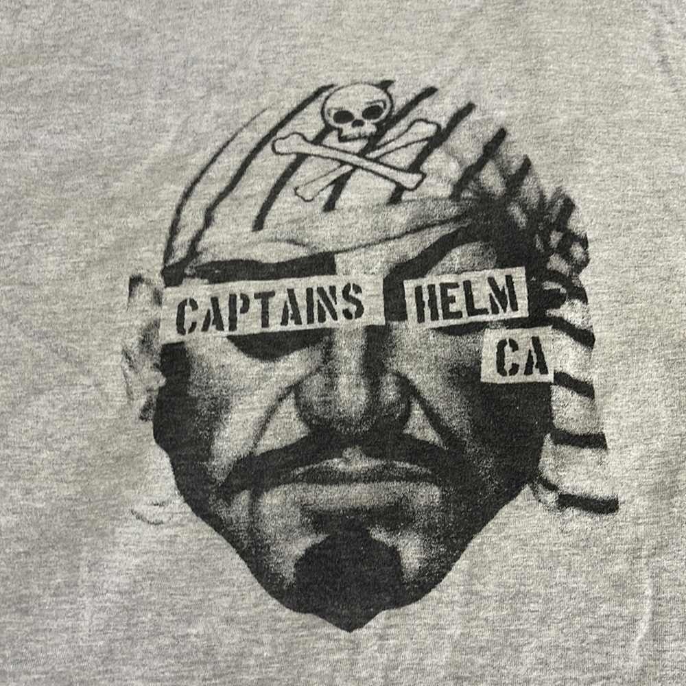 Cap Fin Co. T-Shirt men’s medium Heather gray